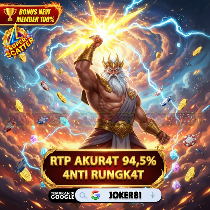 RTP Joker81 untuk Maxwin! Gabung Liga Slot Gacor dengan Kartu Member Eksklusif image 1